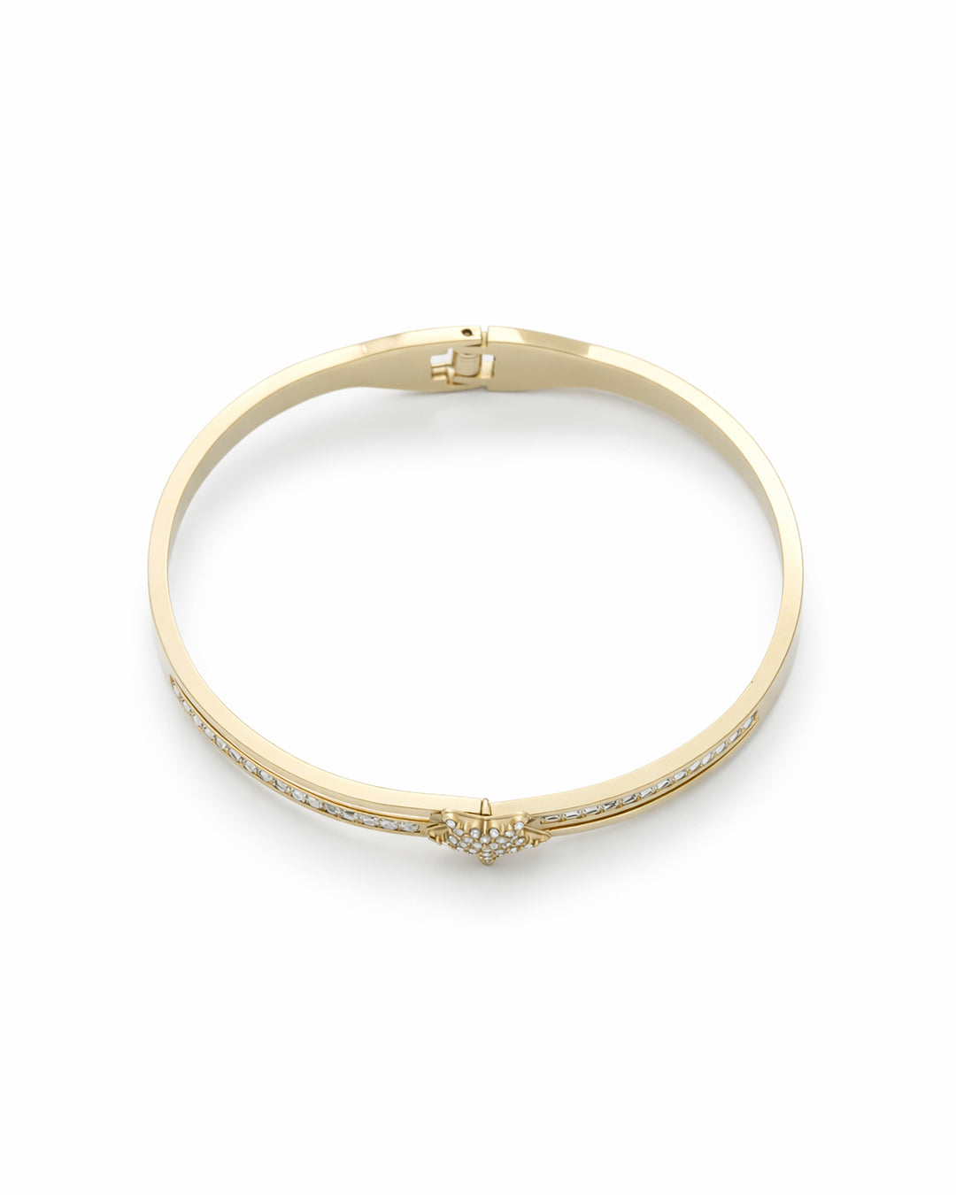 Pavé Star Crystal Channel Bangle Kada